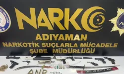 Adıyaman'da uyuşturucu ve asayiş operasyonları