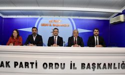 AK Parti Ordu İl Başkanlığında devir teslim töreni yapıldı