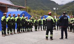 Artvin'de arama kurtarma tatbikatı yapıldı