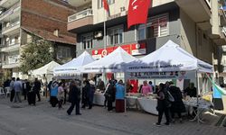 Ayancık'ta Filistin yararına Hayır Çarşısı açıldı