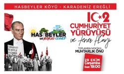 KÖYDE CUMHURİYET COŞKUSU YAŞANACAK