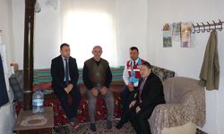 Boğazkale SYDV görevlileri yaşlıları ziyaret etti