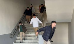 Bolu'da okullarda afet tatbikatı yapıldı