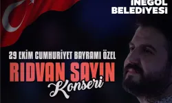 Bursa İnegöl'de 29 Ekim'e özel konser