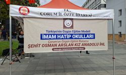 Çorum'da 150 öğrenci kitap okuma etkinliği gerçekleştirdi