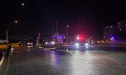 Çorum'da devrilen motosikletteki 2 kişi yaralandı