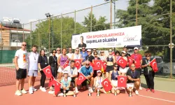 Dalaman'daki kortlarda Cumhuriyet coşkusu