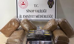 Erfelek'te kaçak tütün operasyonunda 1 kişi yakalandı