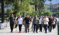 Espiye'de sağlıklı yaşam için yürüyüş yapıldı