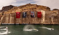 Gaziantep Rumkale su sporları etkinliği nefes kesti