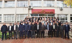 Giresun Valisi Serdengeçti muhtarlarla bir araya geldi