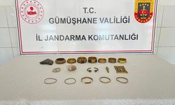 Gümüşhane'de tarihi eser operasyonunda 1 şüpheli yakalandı