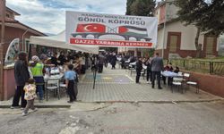 Hanönü'de öğrenci ve veliler Gazze için kermes düzenledi