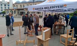 Havza MTAL okulda yaptığı ürünlerin tanıtımını yaptı
