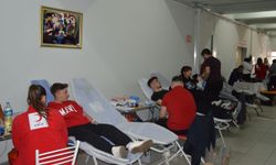 Havza MYO'dan 52 ünite kan bağışı
