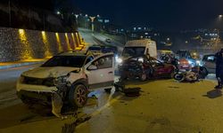 Karabük'te zincirleme trafik kazasında 3 kişi yaralandı