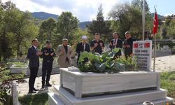 Kastamonu'da şehit Özkan Tanbaş kabri başında anıldı