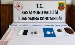 Kastamonu'da uyuşturucu operasyonunda yakalanan zanlı tutuklandı