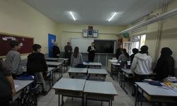 Kaymakam Doğancı'dan LGS sınavına hazırlanan öğrencilere moral ziyareti