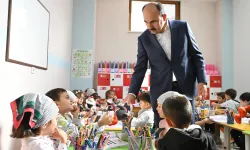 Konya'da minik öğrencilerden Filistin duyarlılığı