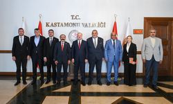 Muhtarlardan Kastamonu Valisi Dallı'ya ziyaret