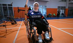 Okçulukla sosyalleşen Asuman, yarışacağı günlere hazırlanıyor