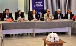 OMÜ Rektörü Aydın, medya temsilcileriyle bir araya geldi