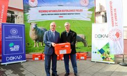 Ordu'da koyun yetiştiricilerine ekipman dağıtıldı