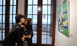 Samsun'da '100+2 Şehirlerarası Karma Sergi' sanatseverlerin beğenisine sunuldu
