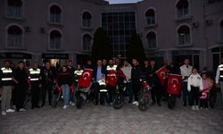 Samsun'da 29 Ekim dolayısıyla motosiklet korteji yapıldı