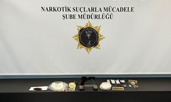 Samsun'da baza başlığına gizlenmiş uyuşturucu ele geçirildi
