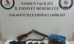Samsun'da bıldırcınla kaçak avcılık yapan şüpheli yakalandı