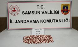 Samsun'da uyuşturucu bulunan aracın sürücüsü gözaltına alındı