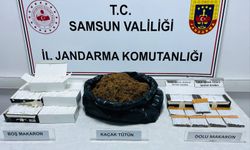Samsun'da uyuşturucu ve kaçakçılık operasyonunda 2 zanlı yakalandı