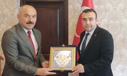 Sinop Orman Bölge Müdürü Kelelioğlu'ndan Kaymakam Doğancı'ya ziyaret