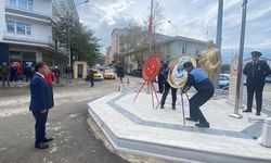 Sinop'ta Cumhuriyet Bayramı dolasıyla çelenk sunma töreni düzenlendi