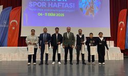 Sinop'ta 'Sporun Enleri Ödül Töreni' düzenlendi
