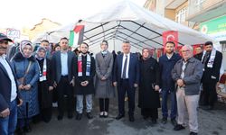 Sulusaray'da Filistin yararına kermes düzenlendi