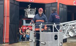 Sungurlu'da öğrencilere itfaiyecilik anlatıldı