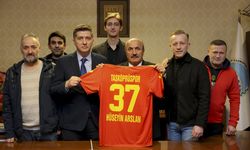 Taşköprüspor yönetiminden Belediye Başkanı Arslan'a ziyaret