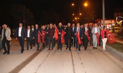 Taşova'da 29 Ekim Cumhuriyet Bayramı bayrak yürüyüşü yapıldı