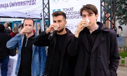 TOGÜ'de öğrencilere kahve ikram edildi