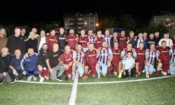 Trabzon'da 'Efsanelerle Yeniden' futbol turnuvası sona erdi