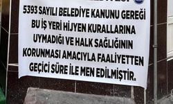 İŞYERİ MÜHÜRLENDİ