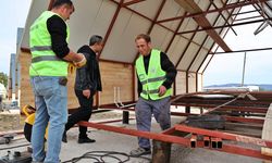 Alaçam Belediyesi personel maaşını ürettiği bungalovlarla ödüyor