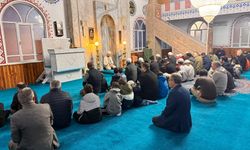 Alaçam'da ödüllü baba-oğul sabah namazı buluşması gerçekleştirildi