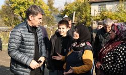 Amasya'da evi yanan yaşlı çifte el birliğiyle ev yapılacak