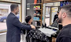 Ayancık'ta Kaymakam Çelik, esnafla bir araya geldi