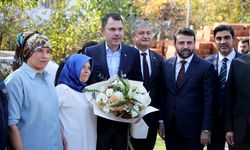 Bakan Kurum, Karabük'te afet konutları temel atma töreninde konuştu: