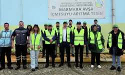 Balıkesir'de Avşa İçme Suyu Arıtma Tesisi'ne teknik inceleme